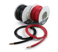 Autowiring Automotive Hi-Flex - Cable de PVC para batería (170 A, 25 mm², 4 AWG, 2 m), color rojo