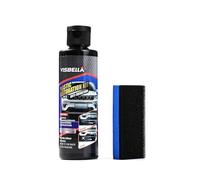 AUTOXBERT Restaurador de plástico para coche, 100 ml, revitalizador, renovador, revestimiento de goma de vinilo de larga duración, para exterior e interior, kit de limpieza de arañazos