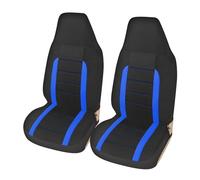AUTOYOUTH Cubiertas de Asiento Delantero del Coche Auto Cubierta del Asiento del Cubo automotriz Ajuste Universal Cubierta de la Silla del Coche Cubierta del Asiento Asiento - Azul