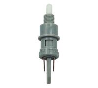 AUTOZOCO Interruptor de Embrague de Freno Trasero y Faros de Motocicleta, Interruptor Faros de Moto, Pieza de Embrague Freno Trasero, Compatible con Aprilia, PVC, Gris