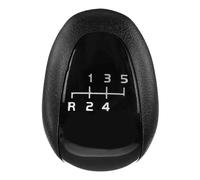 AUTOZOCO Pomo de 5 cambios marcha furgoneta, Pomo cambio de marchas, Perilla de cambios, Pomo transmisión manual, Compatible con Mercedes Vito Viano Sprinter II VW, 5 cambios, OEM A14101, Negro