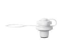 AUTOZOCO Válvula neumática Bote Inflable, Válvula inflado para embarcaciones inflables, Válvula Aire para inflables, Adaptador de válvula de Aire Barcos inflables Kayak Balsa, Tornillo 22 mm, Blanco