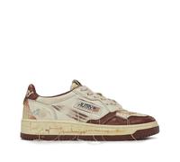 Autry Super Vintage Low - Talla: 43 White/Fire Brick