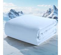 Autsel Manta Refrescante de Verano, 200×220CM Manta Verano de Doble Cara con Fibra de Enfriamiento, Transpirable Suave Anti Estático Alivia Sudor y Ayuda Sueño para Cama, Sofá