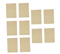 AUTSUPPL 10 Piezas de Láminas de Piel Sintética de Silicona para Práctica de Tatuajes Color Amarillo Esquinas Redondeadas Flexible y Textura Similar a Piel Humana Suministros para