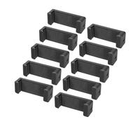 AUTSUPPL 10 Piezas De Soporte para Palo De Selfie Abrazadera para Teléfono Trípode para Palo De Selfie Abs Negro