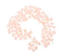 AUTSUPPL 100 Piezas Narices de Seguridad Triangulares para Manualidades para Hacer Animales de Peluche Accesorios DIY para Osos y Conejos de Felpa sin Arandelas Color Carne para Muñecos y