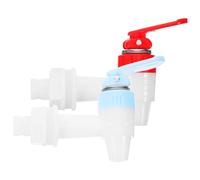 AUTSUPPL 2 Piezas de Repuesto para Grifo Dispensador de Agua de Plástico, Surtidor Vertedor para Barriles y Enfriadores, Instalación Fácil, Color Aleatorio, Accesorio para Color Aleatorio