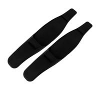 AUTSUPPL 2 Piezas Funda Protectora para Maquinilla de Afeitar de Silicona Portátil Resistente al Agua y Arañazos Negras Diseño Flexible y Duradero para Viaje y Almacenamiento Diario