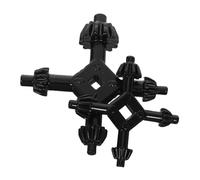 AUTSUPPL 2 Piezas Llave Portabrocas Multifunción de Ergonómica y Compacta para Taladros Manuales y Eléctricos para Uso Bricolaje y Proyectos de Construcción de Grande y Pequeño