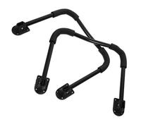 AUTSUPPL 2 Piezas Patas Metálicas Plegables para Mesa Escritorio Resistentes y Duraderas de Diseño Elegante y Fácil Instalación Compatibles con Muebles