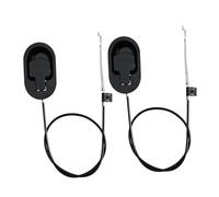 AUTSUPPL 2 Piezas Reemplazo Manija Reclinable de Aluminio con Cable Resorte Mango para Sillones Relax y Sofás Accesorio Duradero para Control Mano Reclinable