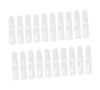 AUTSUPPL 20 Piezas Caja para Bolígrafos Pequeña Transparente PVC Estuche Portátil para Bolígrafos y Lápices de Unidades para Almacenamiento y Regalos Oficina y Eventos