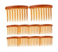 AUTSUPPL 24piezas Peine Vintage de Dientes Plastico con Ondas para Cabello Liso para Velo de Novia Bodas y Ocasiones Especiales