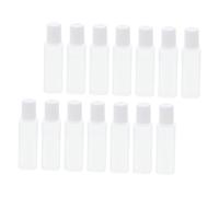 AUTSUPPL 30 piezas Mini Botellas para Líquidos con Tapas Prueba de Fugas Botellas Pequeñas Multifuncionales para Viaje Adecuadas para Soluciones de Lentes y Cuidado Ocular Compactas y