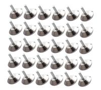 AUTSUPPL 30 Piezas Patas Niveladoras Ajustables de Alta Resistencia para Muebles Patas Regulables para Mesas y Armarios Niveladores Flexibles para Compensar Suelos Irregulares Reutilizable