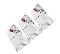 AUTSUPPL 3piezas Bolsa De Vino Portátil Reutilizable Válvula para Bebidas para Camping y Viajes Capacidad