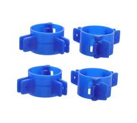 AUTSUPPL 4 Piezas Soporte para Patas de Mesa Abrazaderas Ajustables de Plástico para Tubos de Conector Desmontable para Tablero Accesorio Resistente para Muebles y RV