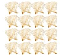 AUTSUPPL 50 Piezas Cabello Invisible Ultra Fina Elástica y Cómoda Unidades para Moños de Ballet Danza Cocina y Uso Profesional