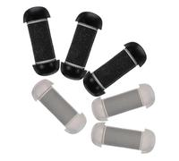 AUTSUPPL 6 Piezas Cabezales Rodillo Recambio para Limador Eléctrico de Callos Exfoliantes Cabezal Lijador Pedicura Resistente al Agua para Removedor y Herramienta de Cuidado de Pies