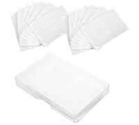 AUTSUPPL 60 Piezas Corrector de Orejas de Silicona Blanco Adhesivo Duradero, Pegatinas Verticales Resistentes al Sudor para Uso Diario Cómodo y Discreto