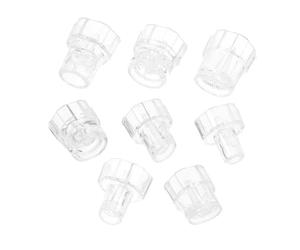 AUTSUPPL 8 Puntas de Repuesto para Cabezal de Máquina Facial de Oxígeno y Agua, Accesorios Hidrofaciales Mini, Tamaño Pequeño, Plástico Duradero, Compatibles Dispositivos de Belleza