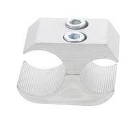 AUTSUPPL Abrazadera de Tubo para Silla de Ruedas Accesorio de Aleación de Aluminio Compatible Tubos de 19Mm 22Mm y 25Mm Sujeción Segura para Bastones y Estructura Pieza de Repuesto