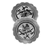 AUTSUPPL Accesorios de botones decorativos para shirts y dress shirts, gemelos para botones estilo retro de aleación, 2 unidades, instalación fácil, para hombre y mujer, para various