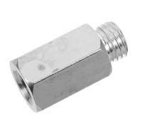 AUTSUPPL Adaptador de Pulidora Roscada de Aleación Plata, Resistente al Desgaste y Pulido Rápido, Accesorio para Taladro Adecuado para Discos de Pulir en Automoción