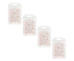 AUTSUPPL Adornos para Uñas DIY de Arcilla Polimérica Diseño de Naipes 4 Bolsas para Decoración de Manicura Creativa Materiales para Uñas Originales y Accesorios para Bricolaje