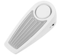 AUTSUPPL Alarma de Seguridad para Puerta con Tope y Sensor de Vibración Compacto y Resistente Compatible con Puertas de Madera Vidrio y Garaje para Hogar Hotel y Viaje