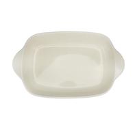 AUTSUPPL Bandeja de Cerámica para Horno y Microondas de Color Claro, Resistente a Altas Temperaturas, Tamaño Compacto, Utensilio para Hornear Queso, Lasaña y Pollo, Apta Color Aleatorio