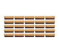 AUTSUPPL Bandejas para Hornear Desechables 25 Pcs Molde Rectangular de Papel Corrugado Resistente al Aceite Antiadherente para Pan Tartas y Tostadas Apto para Horno y Uso Doméstico