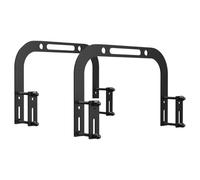 AUTSUPPL Barra de Retención de Colchón Metálica Ajustable para Marco de Cama, Tope Antideslizante para Colchón, 2 Piezas, Soporte Firme contra Deslizamientos, Accesorio para Muebles