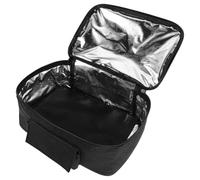 AUTSUPPL Bolsa Térmica para Alimentos de Coche 12v con Calefacción y Aislamiento de Aluminio, Fiambrera Portátil Grande para Picnic y Viajes, Práctica Caja Isotérmica Ligera para Mantener