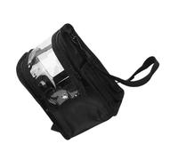 AUTSUPPL Bolso Maquillaje Profesional Grande Transparente Maletín Cosméticos Convertible Crossbody y Mano para Viaje y Uso Diario