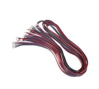 AUTSUPPL Cable de motor XH2.54 para impresora 3D Nema 17, conector de 4 pines a 6 pines, 10 unidades, 1000 mm, cable de repuesto para máquinas CNC y proyectos de fabricación