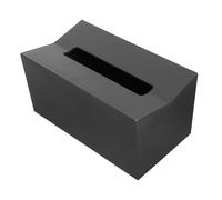 AUTSUPPL Caja de pañuelo de Cocina Soporte de Papel de Seda para la Cocina dispensador de toallitas Soporte de Toalla de Papel de plástico dispensador de Tejido húmedo el plastico Negro