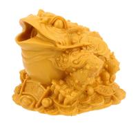 AUTSUPPL Caño de Fuente de Estanque Sapo Dorado de Plástico para Decoración | Flujo Estable sin Salpicaduras, Uso Versátil, Cocina y Hogar, Diseño Elegante, Color Dorado