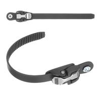AUTSUPPL Correa de Fijación Ajustable Sujeción Estable Material PVC Negro para Patines de Hielo y Zapatos de Patinaje Adecuado para Uso al Aire Libre
