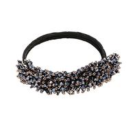 AUTSUPPL Creador De Moños De Cabello Cristales Accesorios Para Peinados De Niñas y Mujeres Para Fiestas Cumpleaños y Ocasiones Especiales