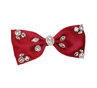 AUTSUPPL Diadema De Moño Rhinestones Para Mujeres Accesorio De Cabello Elegante y Chic Clip De Barrette Para Looks Diarios y Ocasiones Especiales Para Amigas y Familias