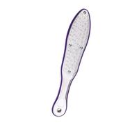 AUTSUPPL Escofina Doble Cara Diseño Ergonómico de Acero Inoxidable y Cómodo Removedor de Callos para Pies para Pedicura Profesional