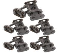 AUTSUPPL Eslabón de Cadena de Bicicleta Doble Serie 3/06b en Acero 10 Piezas Hebilla Rápida para Conexión Segura y Compatible Cadenas Estándar Uso Ciclismo y Reparación