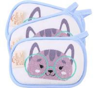 AUTSUPPL Esponjas de Baño para Bebés 3 Piezas Dibujos de Animales, Textura y Material Esponjoso, Ideales para Baño y Ducha Infantil