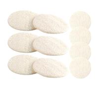 AUTSUPPL Esponjas Exfoliantes Ideales para Control de Aceite para Piel Sensible 10 de Lufa Natural y No Irritantes Portátiles y Cuidado Facial Diario
