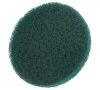 AUTSUPPL Estropajo Verde Autoadhesivo de Fibra de Nylon para Limpieza Fácil y Rápida, Almohadilla Redonda Adecuado para Pulido y Fregado Hogar