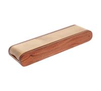 AUTSUPPL Estuche de Madera para Pluma Estilográfica Revestimiento Acolchado y Diseño Ligero, Organizador Pequeño Adecuado para Obsequio y Uso Diario