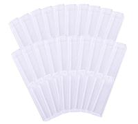 AUTSUPPL Estuche para Bolígrafos Transparente 20 Piezas 15,5x2,5x2,5 Cm Ligera Caja De Plástico Expositor Compacto para Oficina, Escuela y Viajes