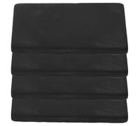 AUTSUPPL Kit Portátil de Prueba de Metales para Joyería 4 Piezas Piedra de Toque Grande para Oro y Plata, Comprobador Preciso de Pureza para Uso Profesional y Viajes